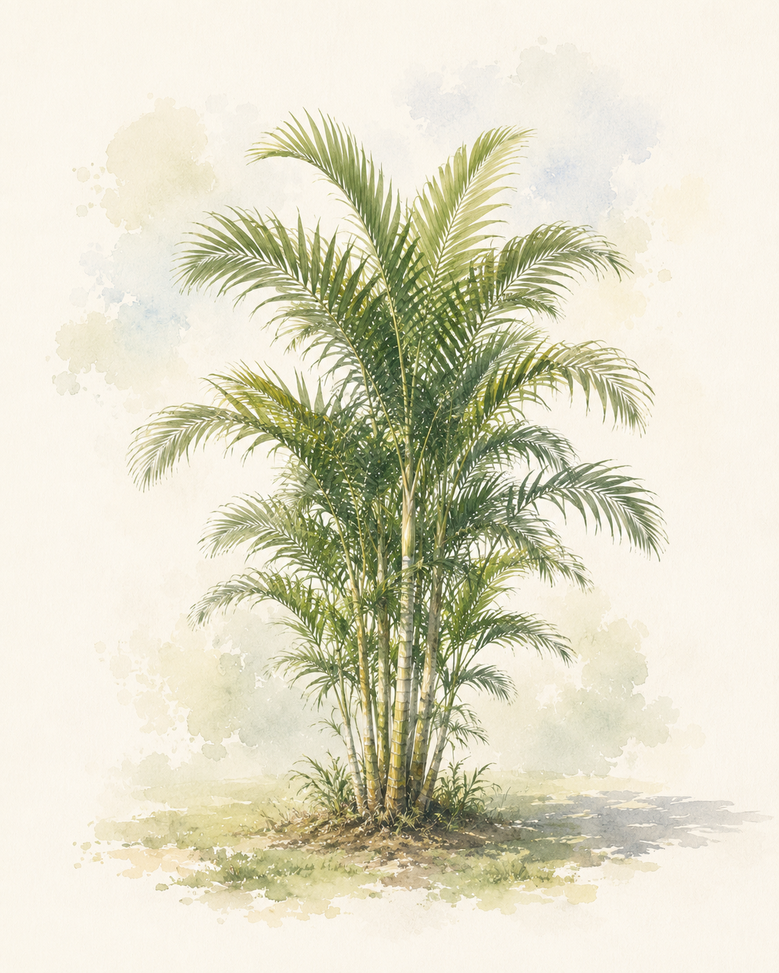 Areca Palm material for Abel Tree Farm inventory.